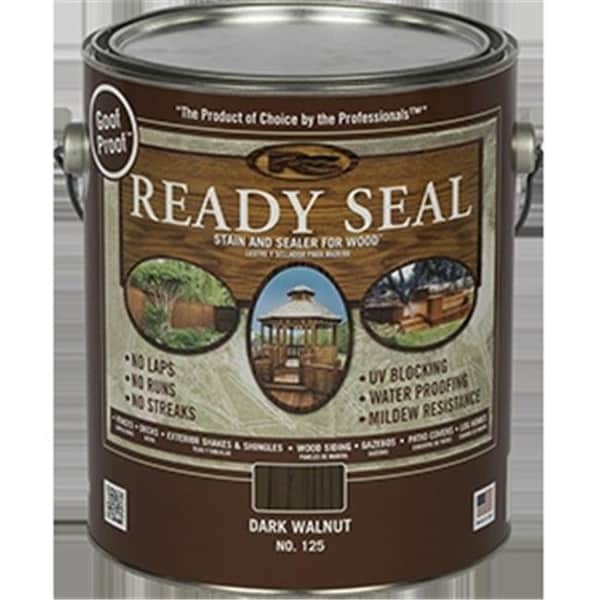Ready Seal Ready Seal 816078001258 125 1g Stain & Sealer for Wood - Dark Walnut 816078001258 - main